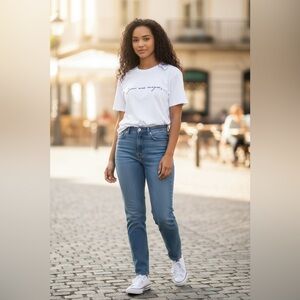 SHEIN White 'You Are Magic' Tee